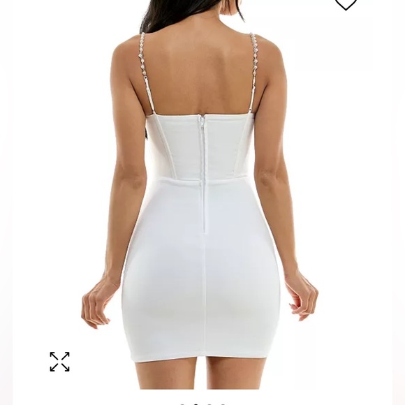 City Studio Ivory Dress - Picture 3 of 6